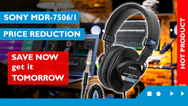 Sony MDR 7506 1 price reduction